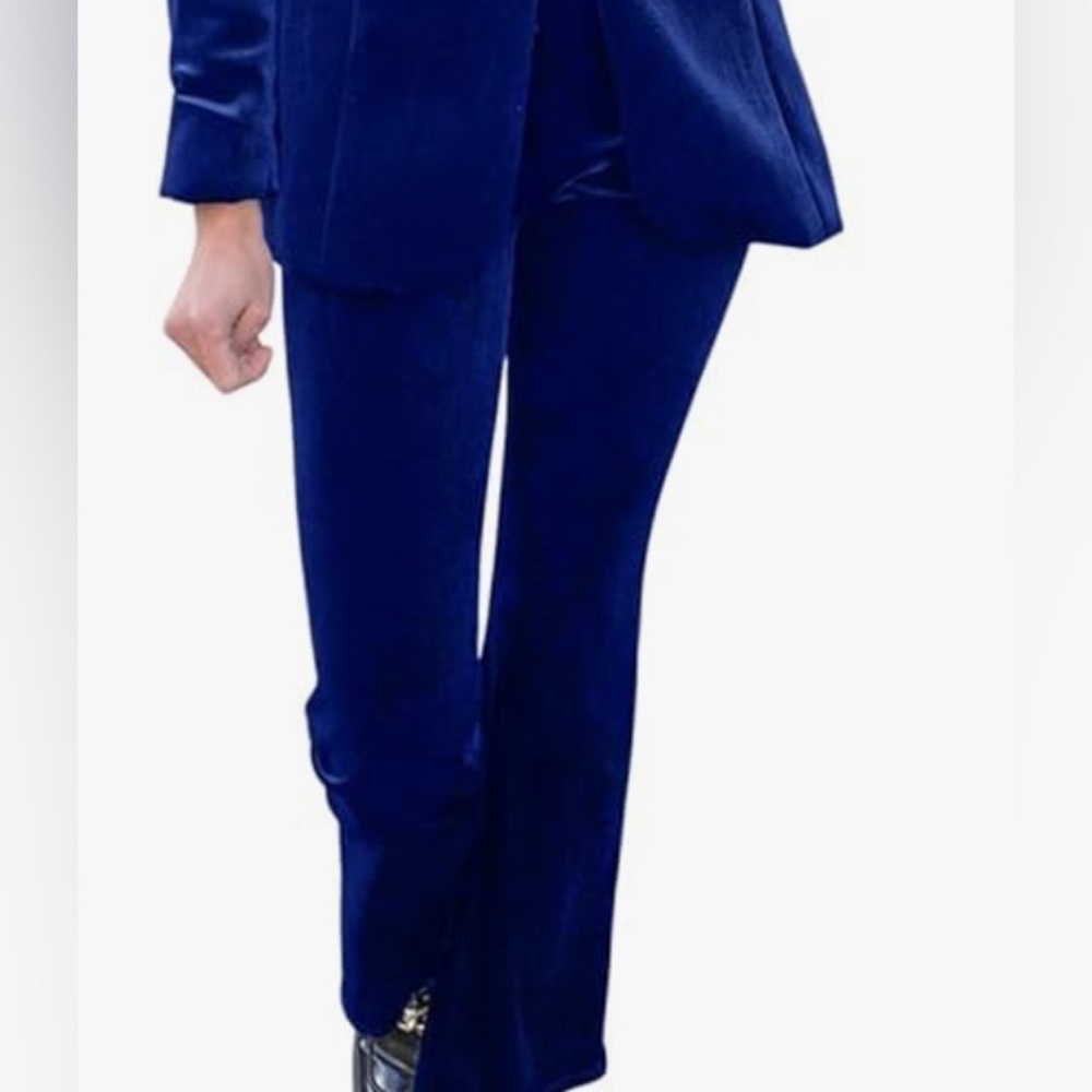 NWT Elegant Blue Women's Pants Skinny Leg, Size 12